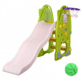 Детская горка Bambi YG2016-8 (green/beige)